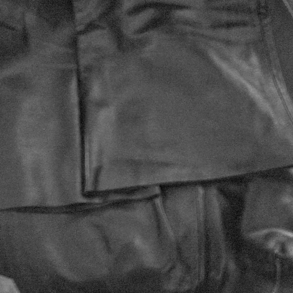 MARGARET GODFREY BLACK LEATHER WIDE LEG PANTS NWT 6